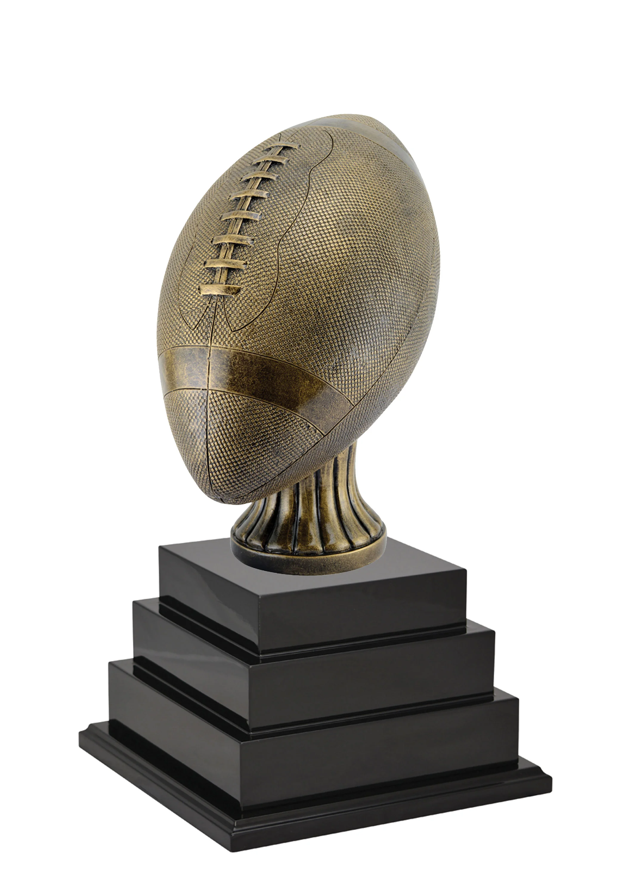 Antique Football Ball Annual 17.5" (Includes Engraving)