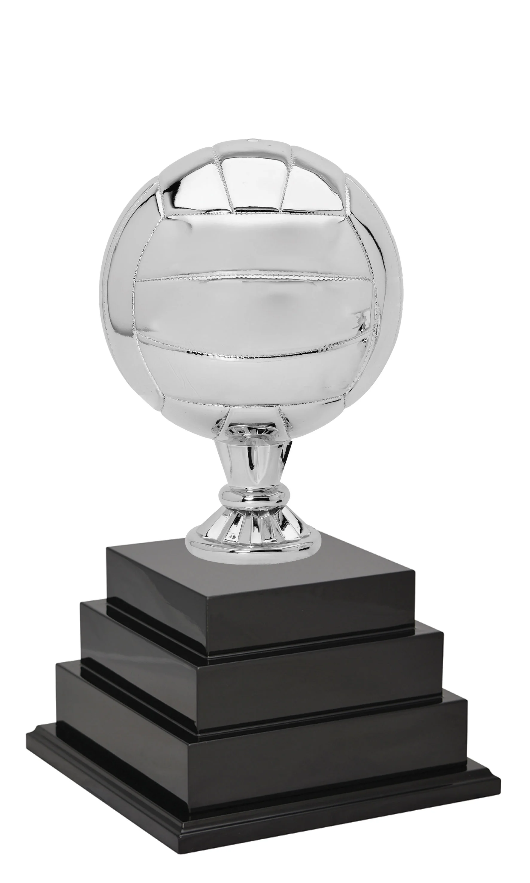 Silver Volleyball Annual 17.5" (Includes Engraving)