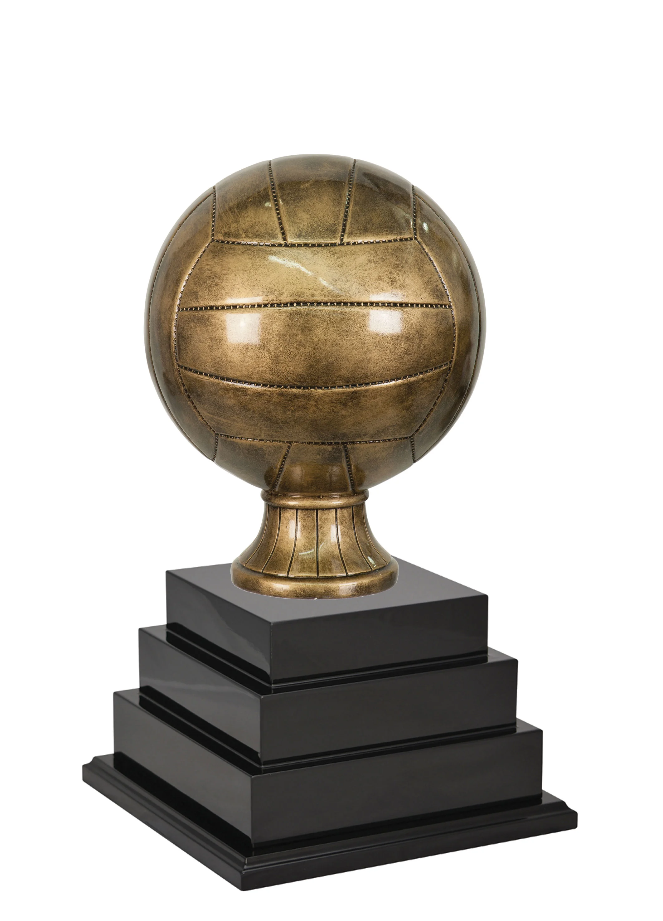 Antique Volleyball Annual 17.5" (Includes Engraving)