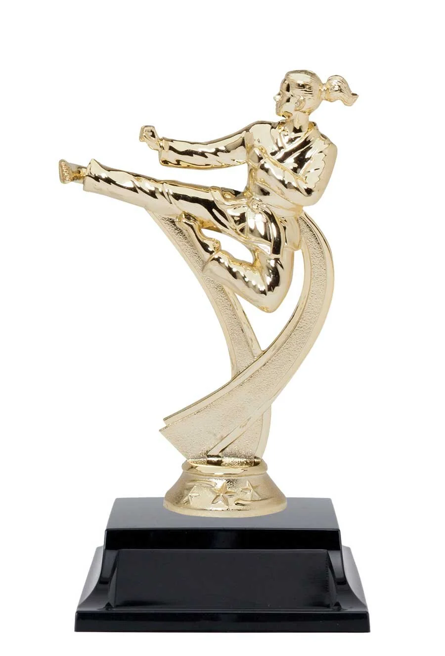 Female Karate Trophy 7" (Includes Engraving)