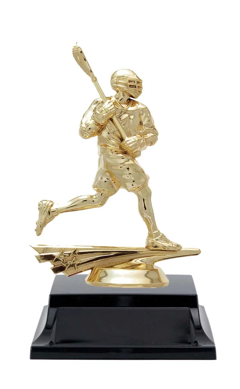 Lacrosse Trophy 6.625" (Includes Engraving)