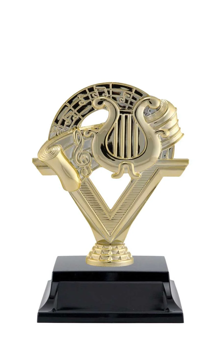 Virago Music Trophy 6 3/8"  (Includes Engraving)
