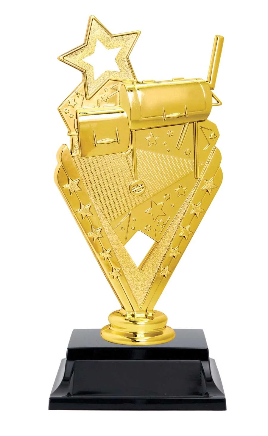 BBQ Grill Action Figure Trophy 7" (Includes Engraving)