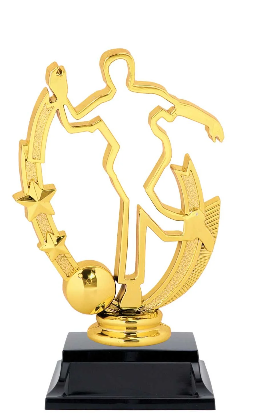 Bowling Profile Figure Trophy 6" (Includes Engraving)
