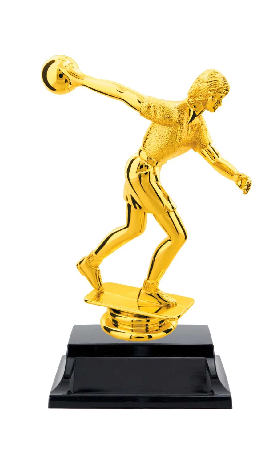 Female Bowler Trophy 6" (Includes Engraving)