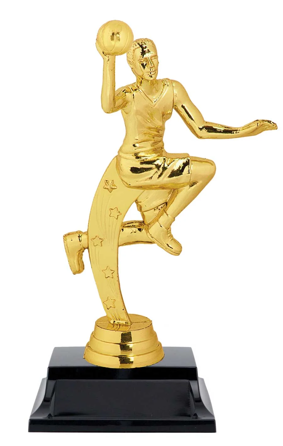 Male Basketball Action Trophy 7" (Includes Engraving)