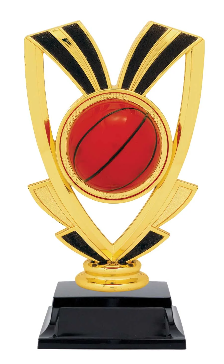 Basketball Ribbon Figure Trophy 6" (Includes Engraving)
