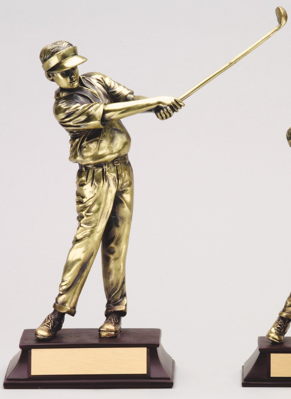 Sunburst Male Golfer- 2 Sizes (Includes Engraving)