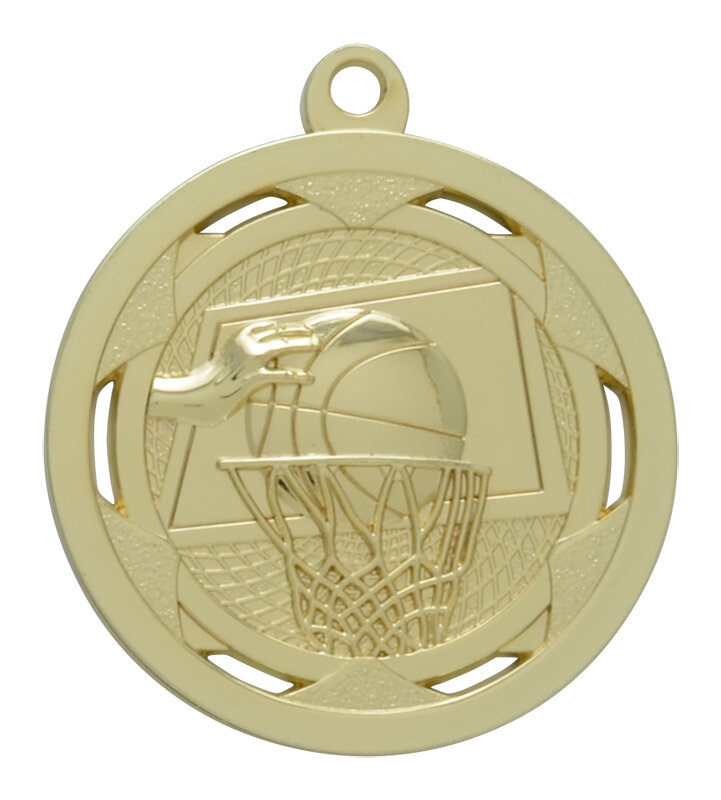 Strata Basketball Medal 2" (Includes Ribbon)