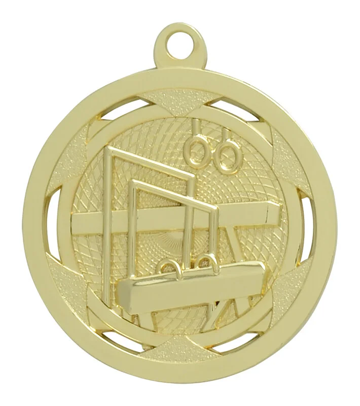Strata Gymnastics Medal 2" (Includes Ribbon)