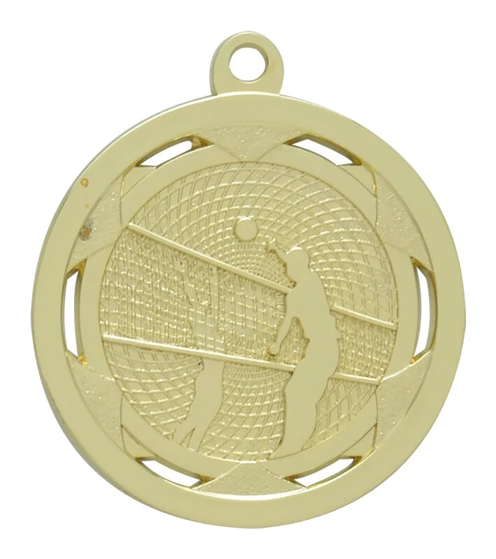 Strata Volleyball Medal 2" (Includes Ribbon)