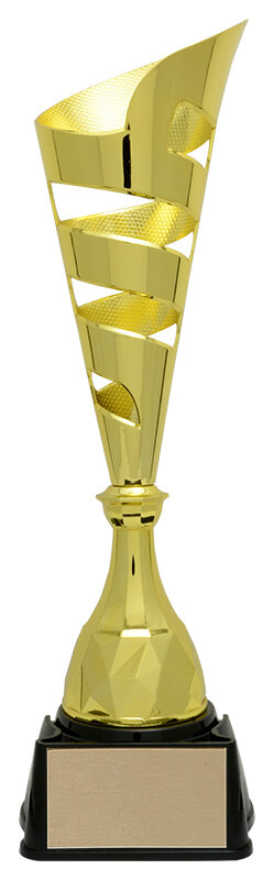 Silver and Green Star Cups Awards Trophies 3 sizes FREE Engraving 