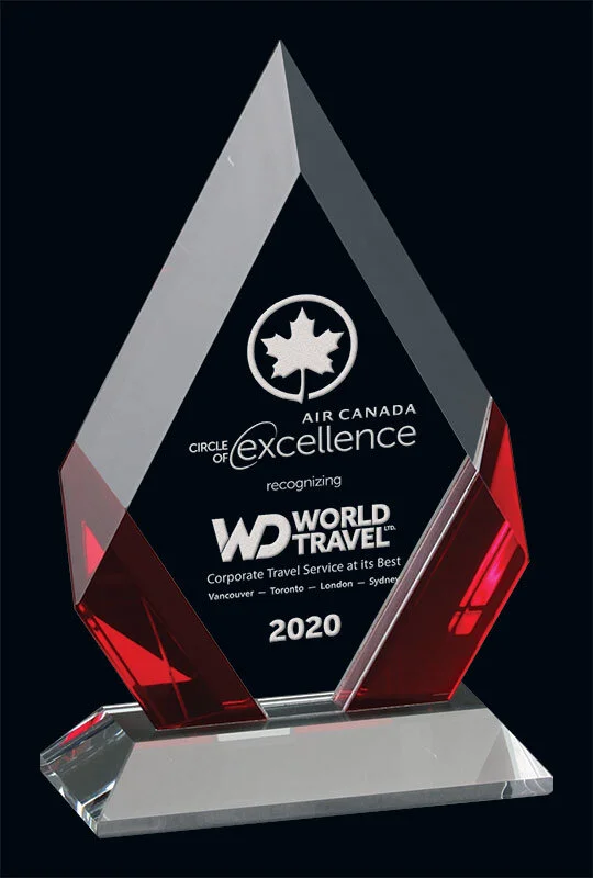 Delta Award- 2 Sizes (Includes Engraving)