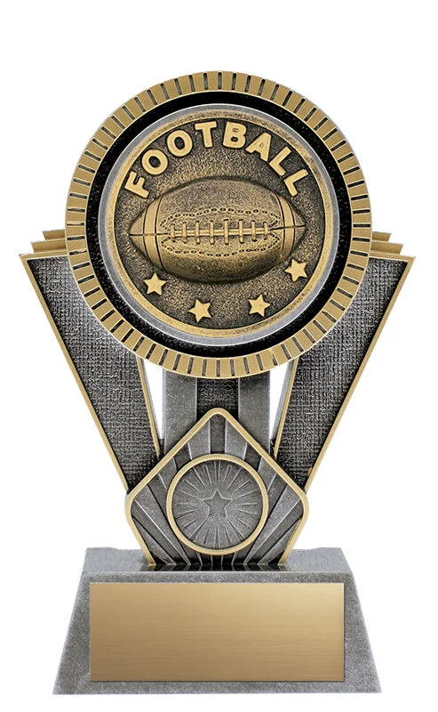 Apex Football Resin Trophy- 3 Sizes (Includes Engraving)
