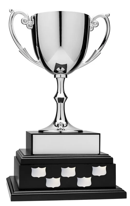 Classic Annual Silver Cup- 3 Sizes (Includes Header Engraving)
