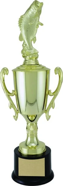 Challice Cup Fishing Trophy- 5 Sizes (Includes Engraving)