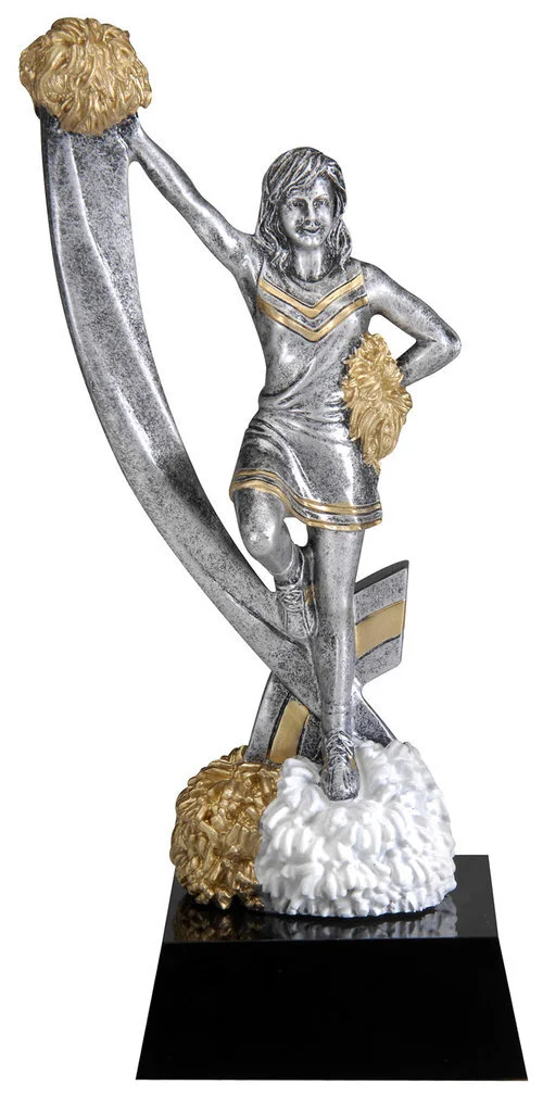 Cheerleading Trophy 8.25" Motion Xtreme (Includes Engraving)