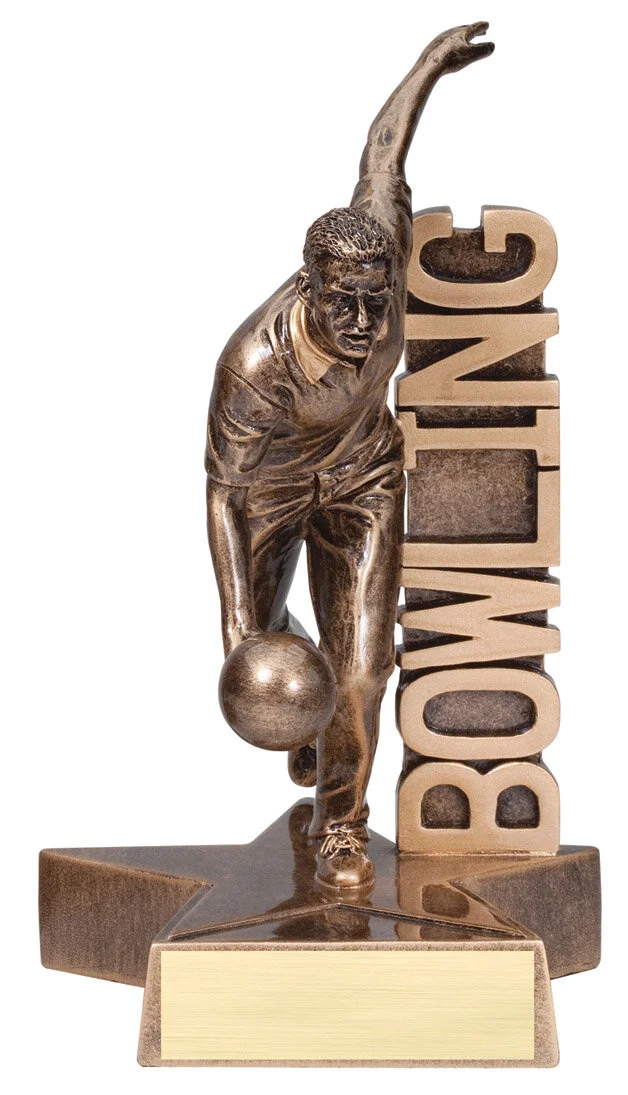 Billboard Bowling 6.5" Bowling Trophy (Includes Engraving)