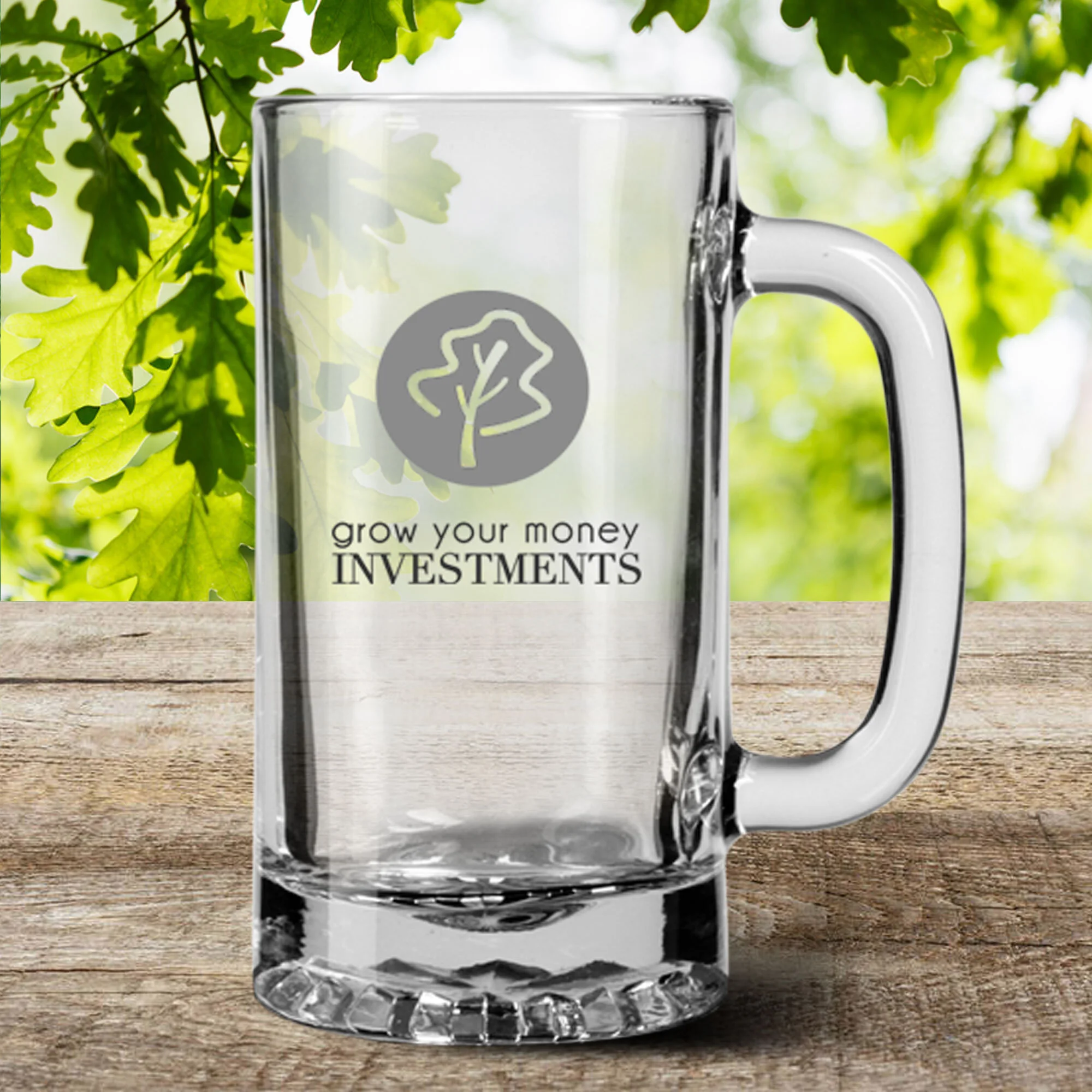 Kingston 16 oz. Glass Beer Stein (Includes Engraving)