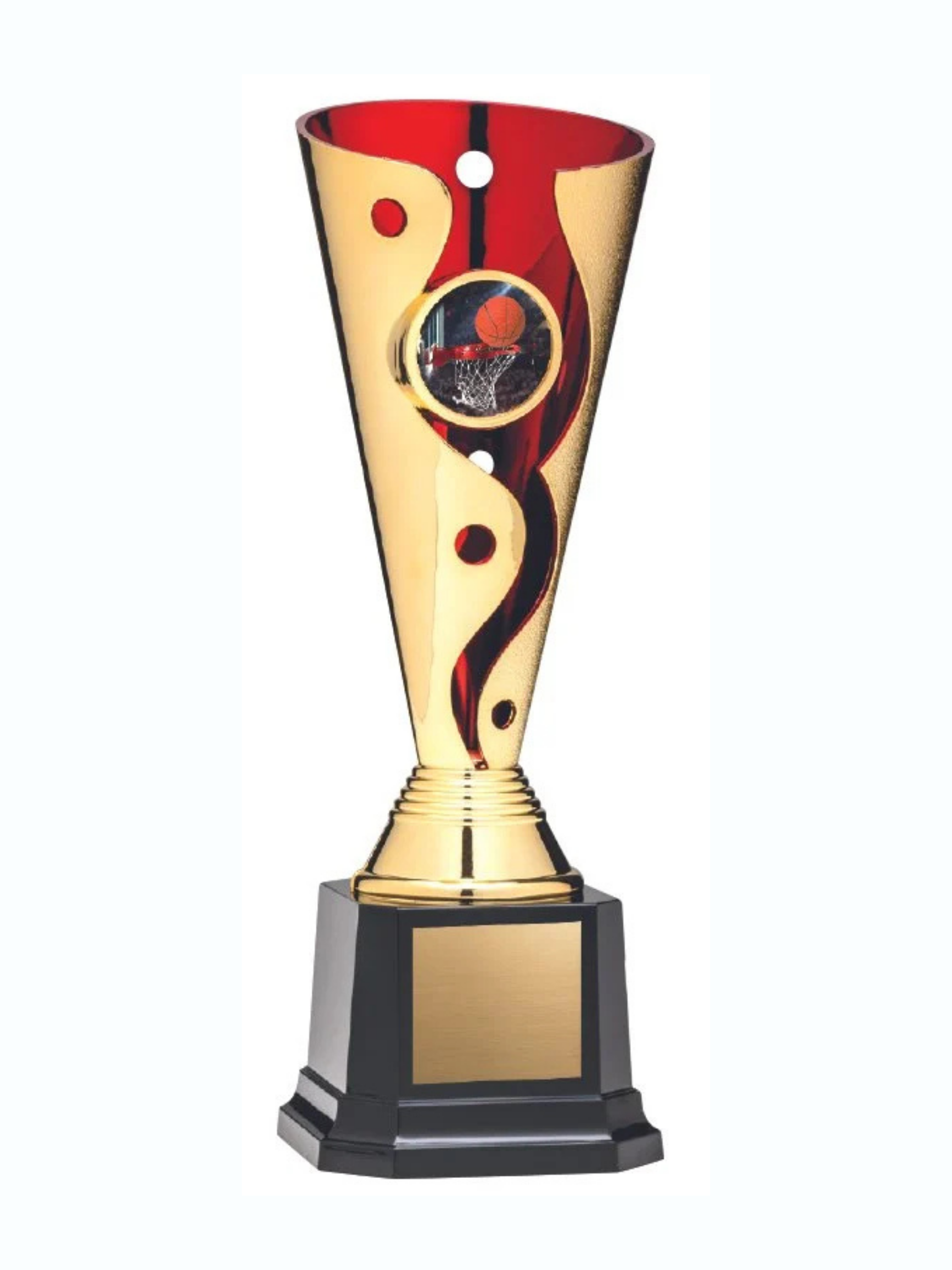 Fire & Ice Galaxy Trophy- 3 Sizes, 2 Colors (Includes Engraving)