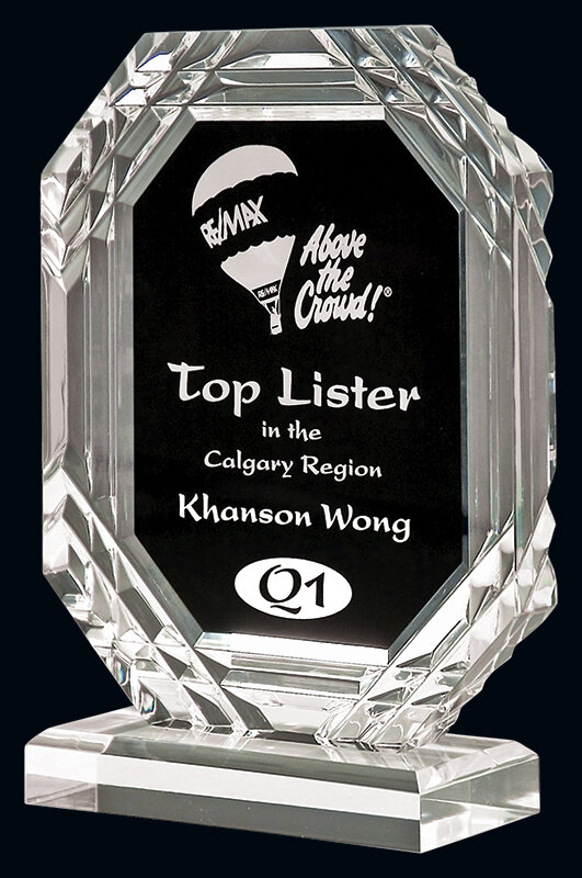 Matrix Acrylic Award 3 Sizes (2 Custom Options)
