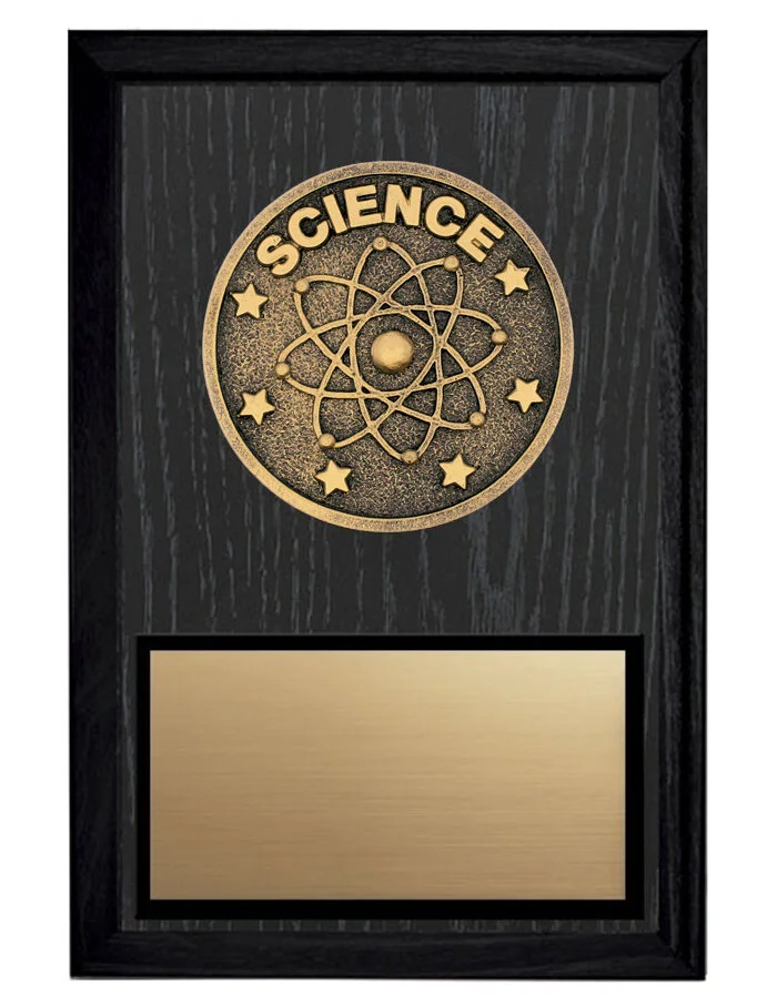 Science Plaque 5x7" (Includes Engraving)