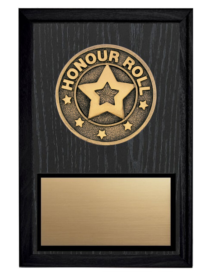 Honour Roll Plaque 5x7" (Includes Engraving)