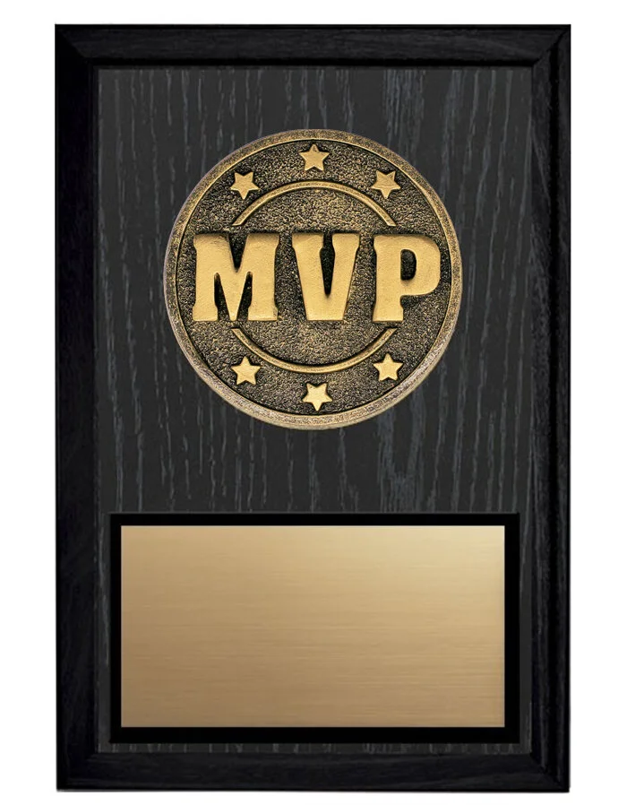 MVP Plaque 5x7"  (Includes Engraving)
