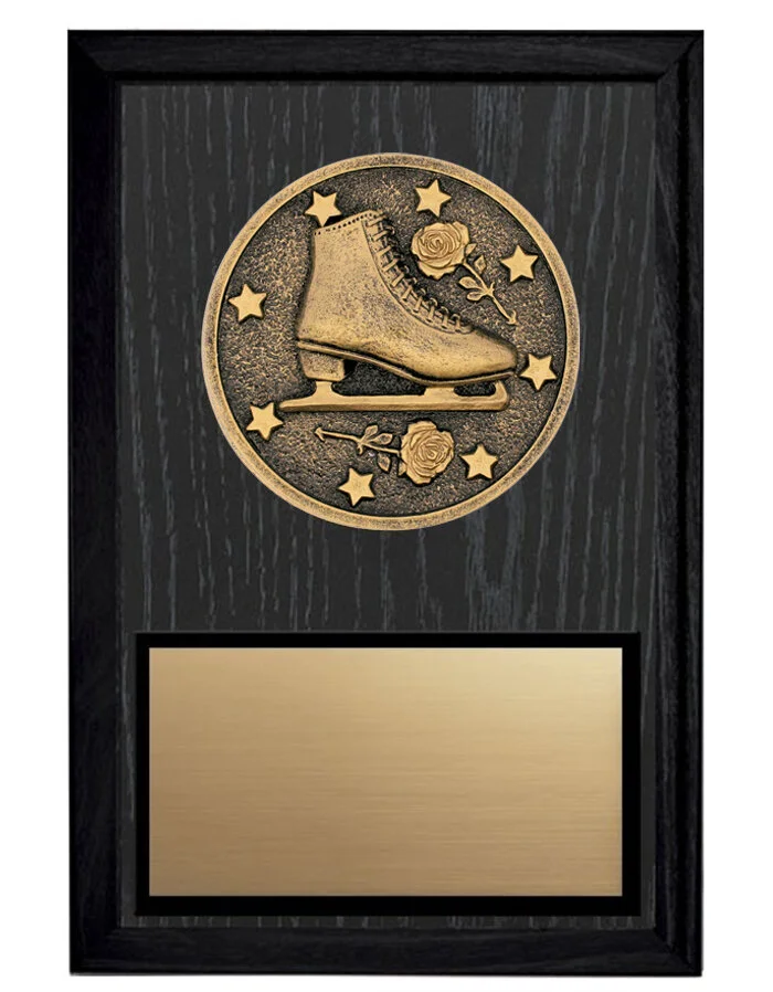 Figure Skating Plaque 5x7" (Includes Engraving)