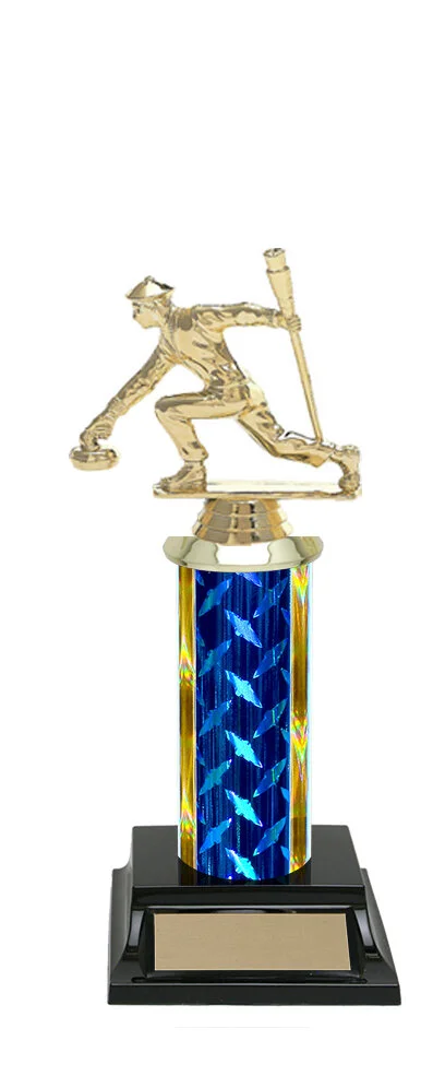 Curling Trophy 9.5" (Includes Engraving)
