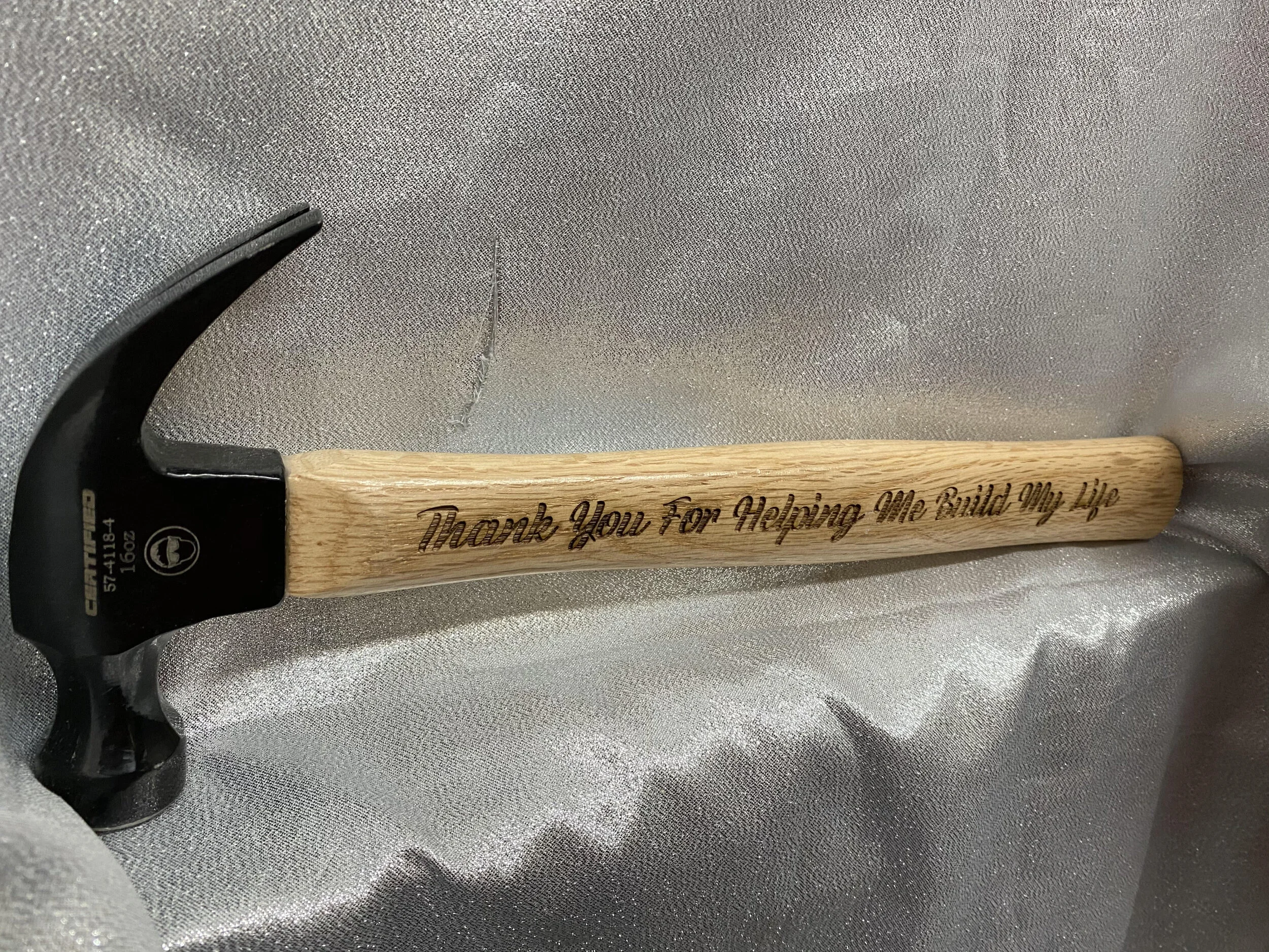 Wood Claw Hammer- 3 Sizes (Includes Engraving)