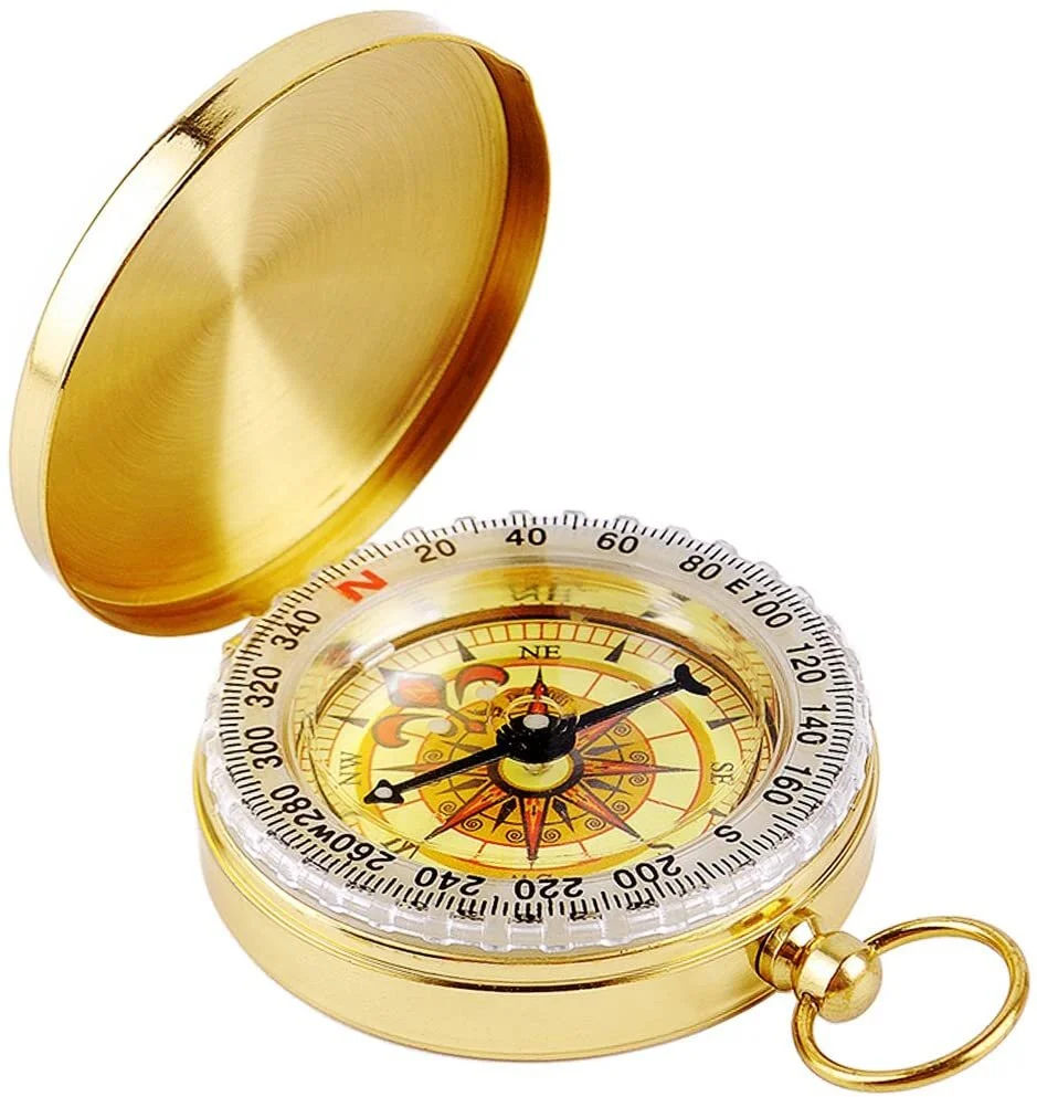 Military Compass Glow in The Dark (Includes Engravables)