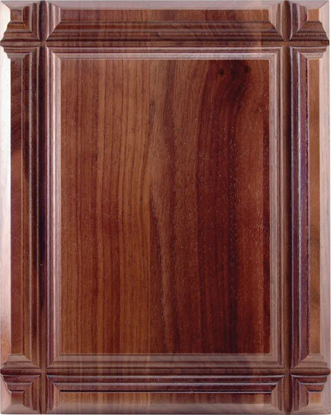 Deep Grove Bevel Walnut Plaque- 4 Sizes (BLANK)