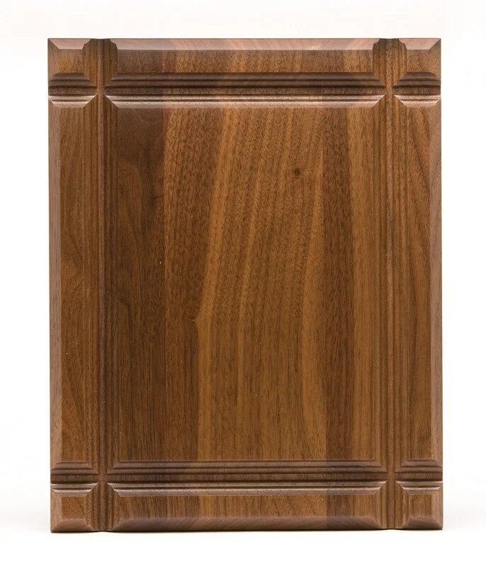 Deep Grove Walnut Plaque- 3 Sizes (BLANK)