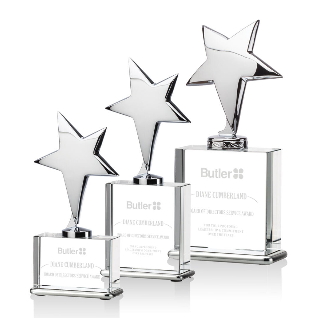 Rhapsody Star Award 6.25" - Optical (Engraving Included)