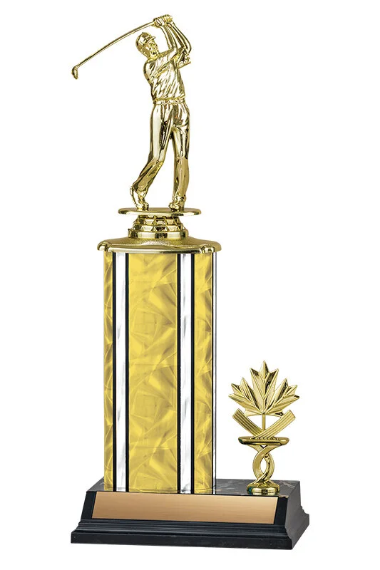 Vintage Golf Trophy 12"  (Includes Engraving)