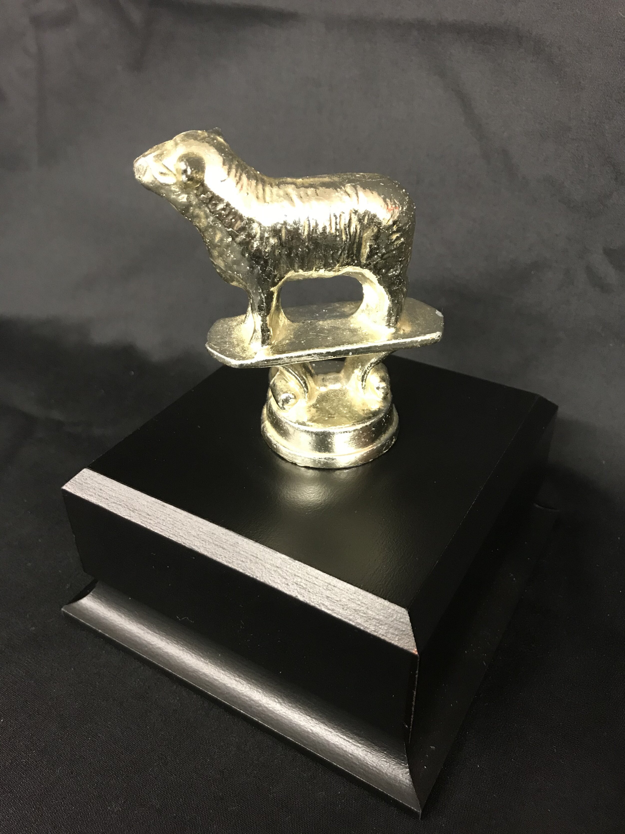 Vintage Lamb Trophy 5” (Includes Engraving)