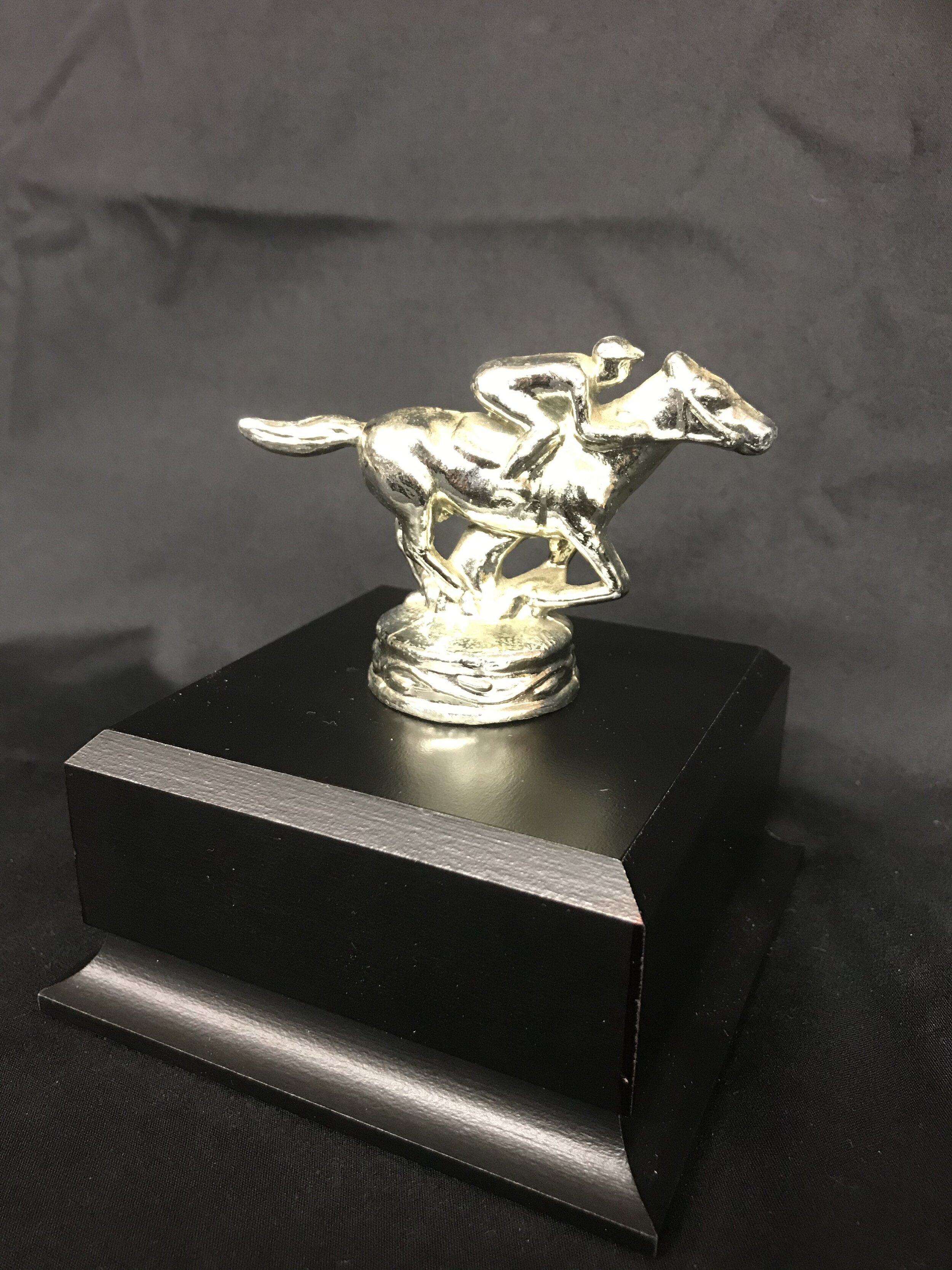Vintage Racing Horse Trophy 5" (Includes Engraving)