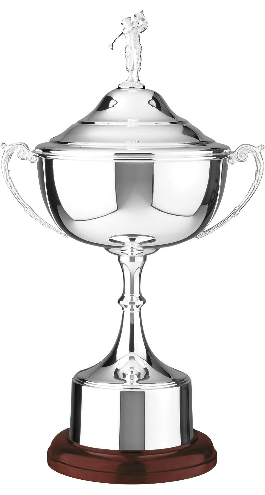 2 Post Classic Golf Trophy 22" (Includes Engraving)