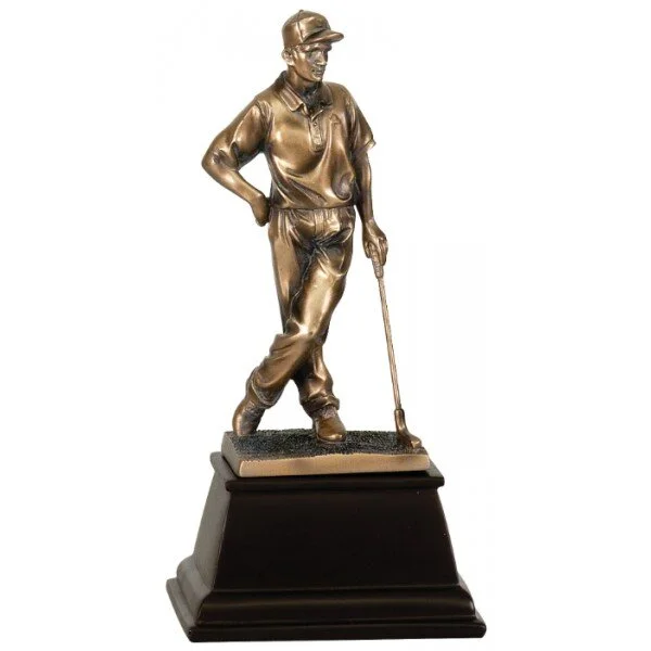 Bronze Male Golf Resin- 2 Sizes (Includes Engraving)