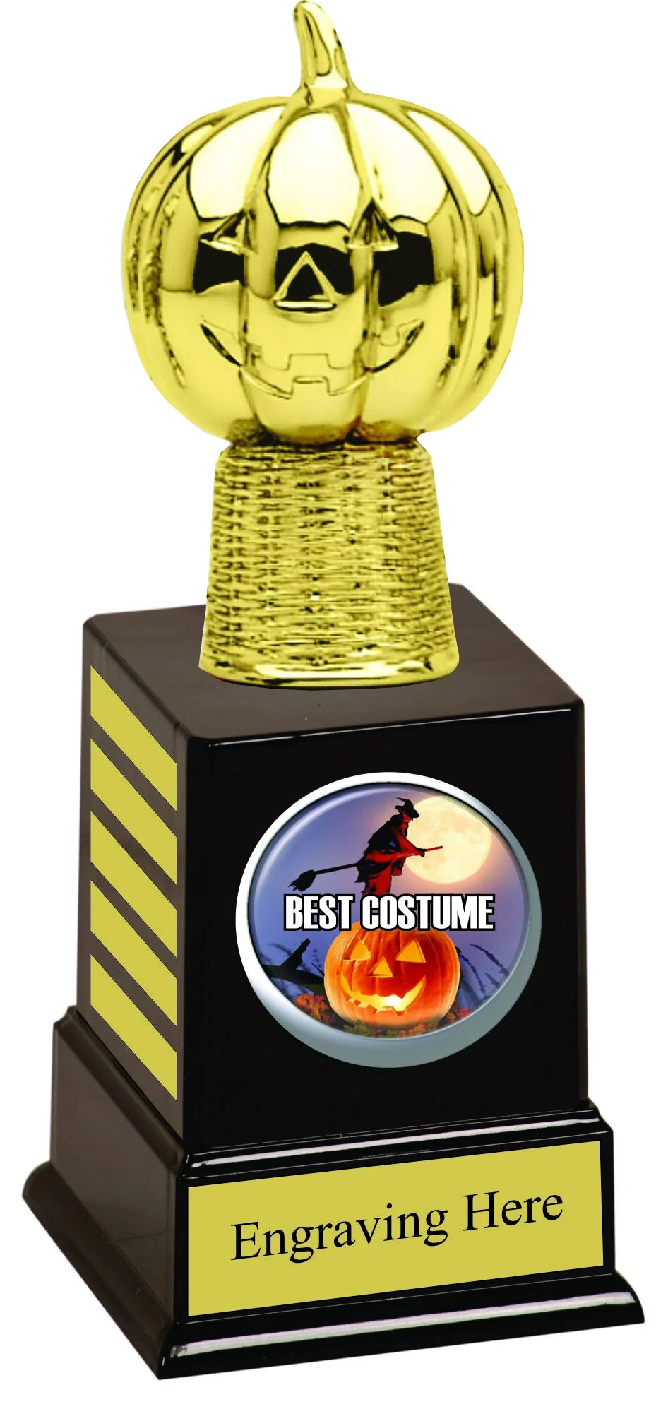 🎃 Halloween Pumpkin Trophy Annual 7.5" (Includes Engraving)