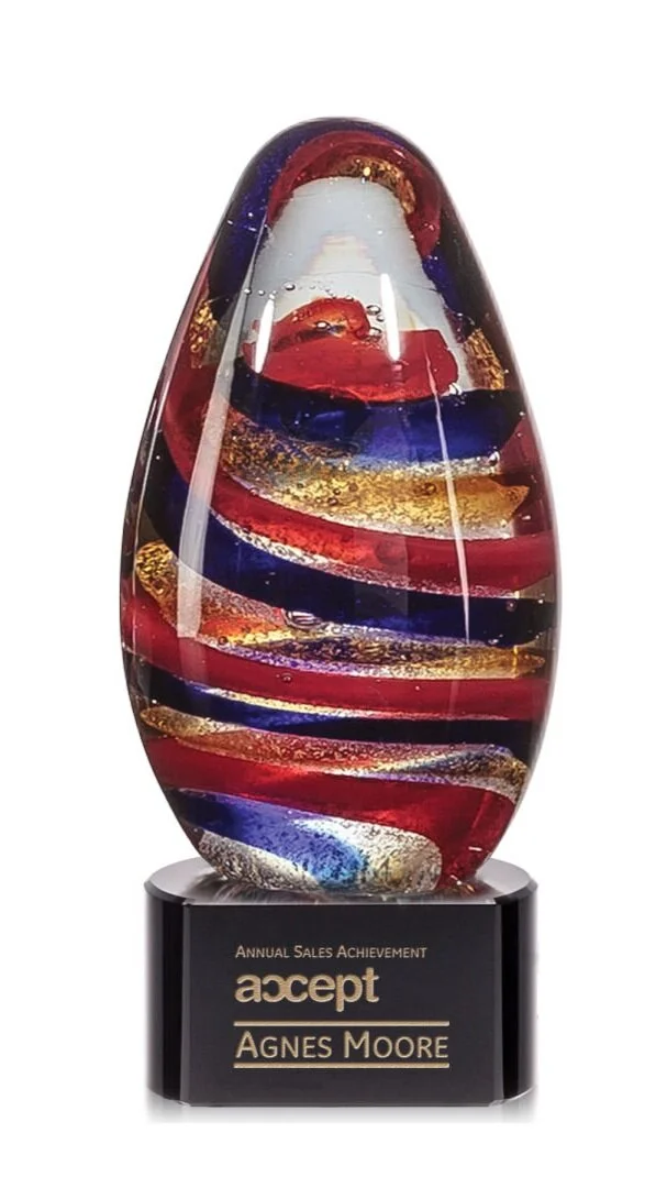 Zenith Award 3 Sizes, 3 Colors (Includes Engraving)