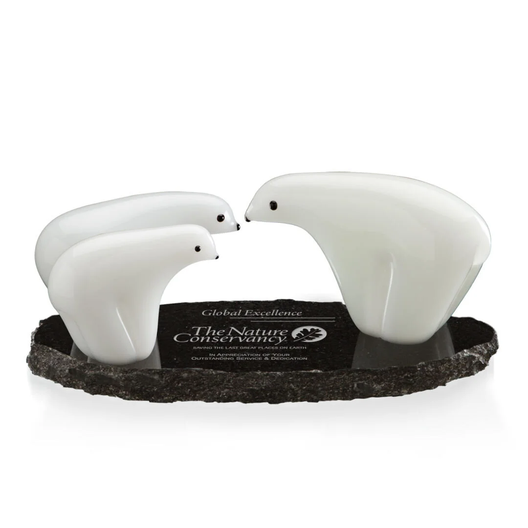 Polar Bear Award- 3 Variants (Includes Engraving)