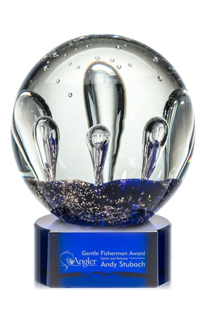 Angler Award 3 Sizes, 3 Colors (Includes Engraving)