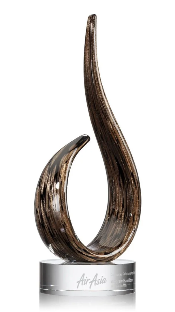 Blaze Award 2 Sizes, 3 Colors (Includes Engraving)