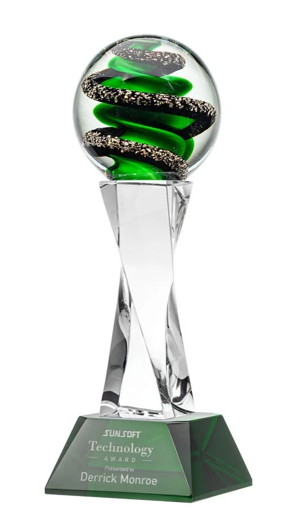 Zodiac Award 11.5" 3 Colors (Includes Engraving)