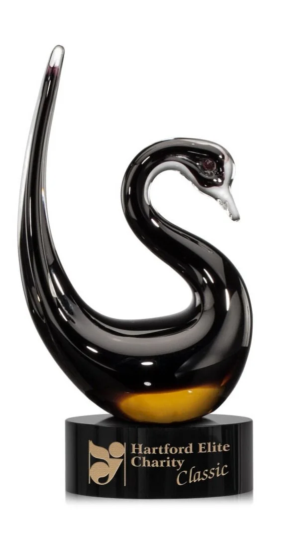 Soho Swan Award 11.5" (Includes Engraving)