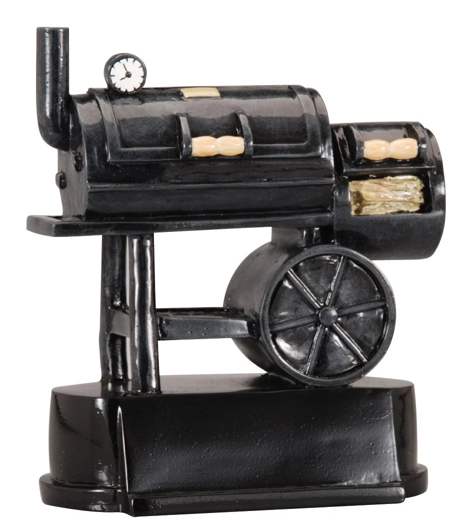 Smoker BBQ  Resin Trophy 5"  (Includes Engraving)