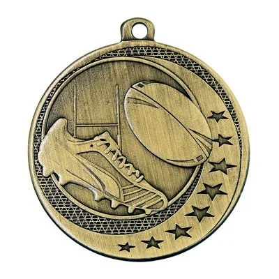 Rugby Cosmic Medal 2" (Includes Ribbon)