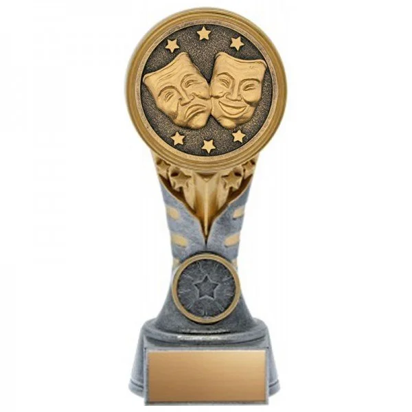 Ikon Series Drama Resin Trophy- 3 Sizes (Includes Engraving)